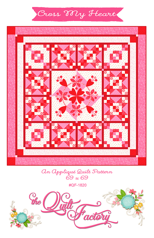 Cross My Heart - Quilt Pattern
