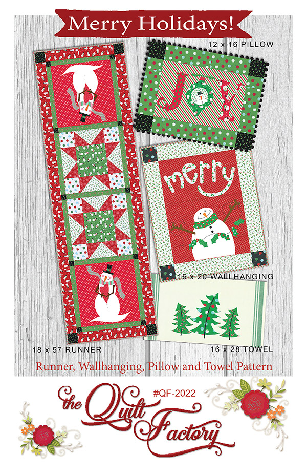 Merry Holidays - Quilt Pattern