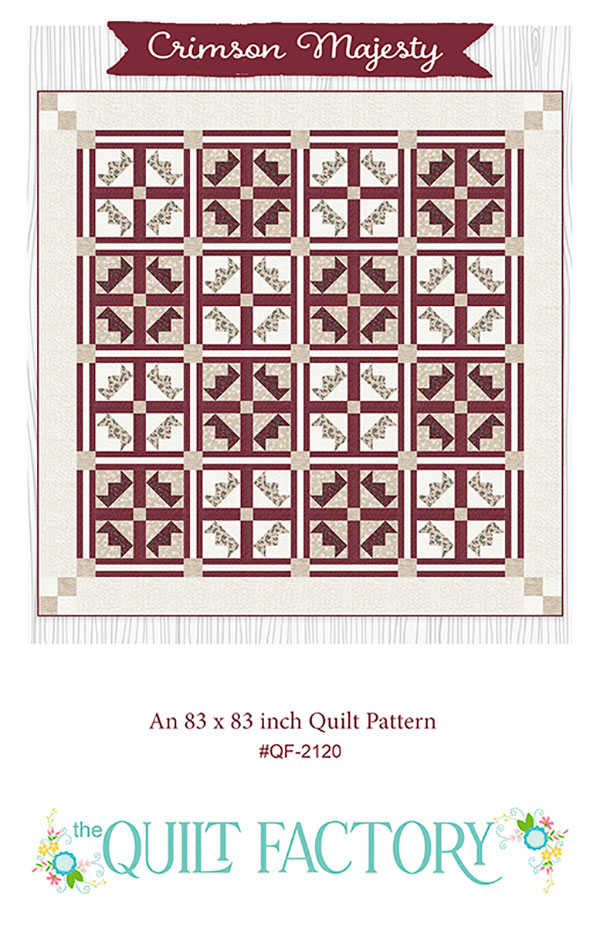 Crimson Majesty - Quilt Pattern