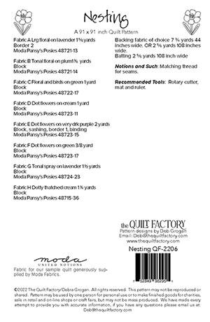 Nesting - Quilt Pattern