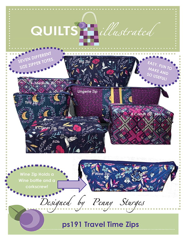 Travel Time Zips - Quilt Pattern