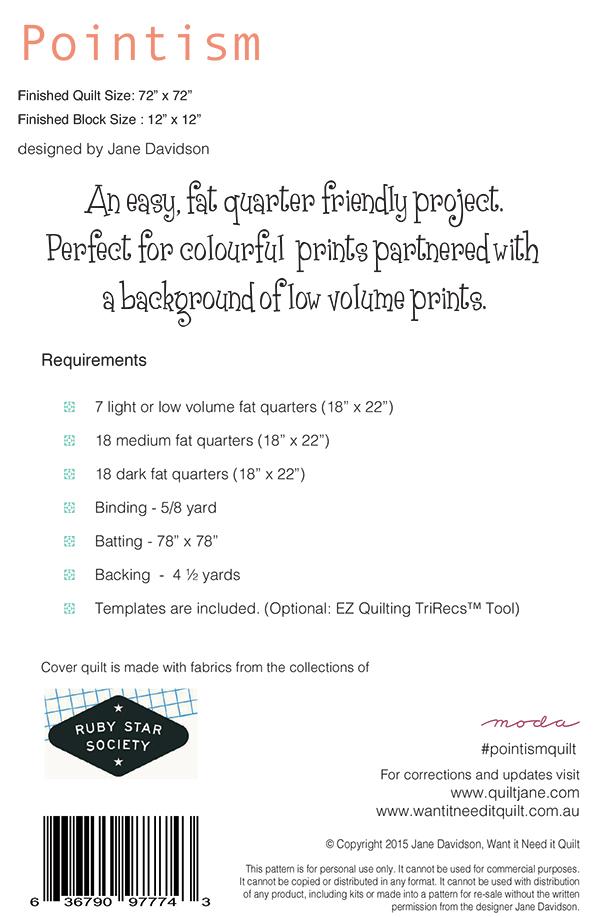 Pointism - Quilt Pattern