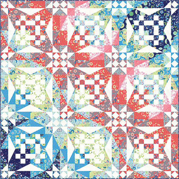 Crashing Waves - Quilt Pattern