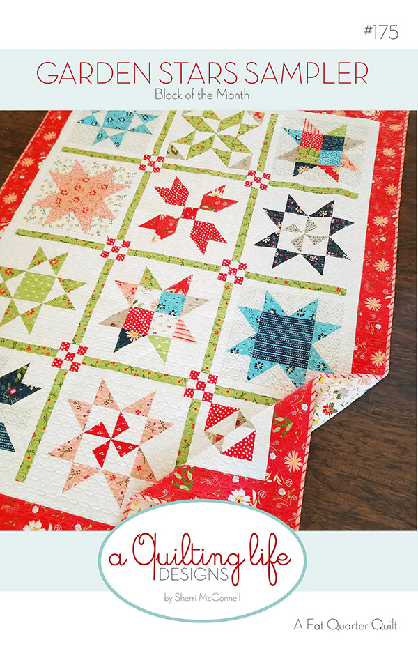 Garden Stars Sampler BOM - Quilt Pattern