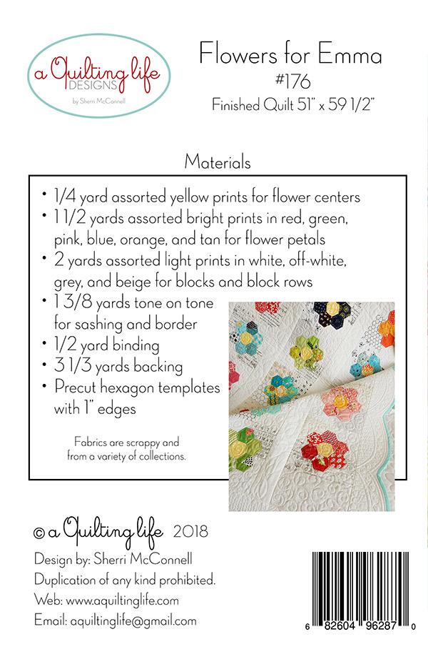 Flowers For Emma - Quilt Pattern