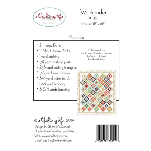 Weekender - Quilt Pattern