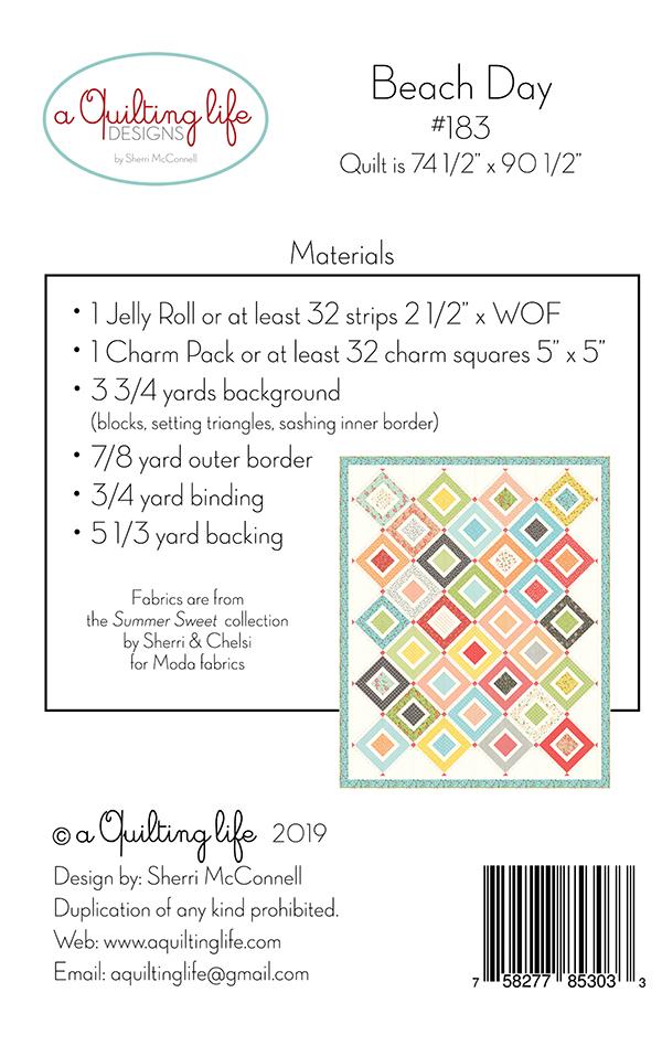 Beach Day - Quilt Pattern