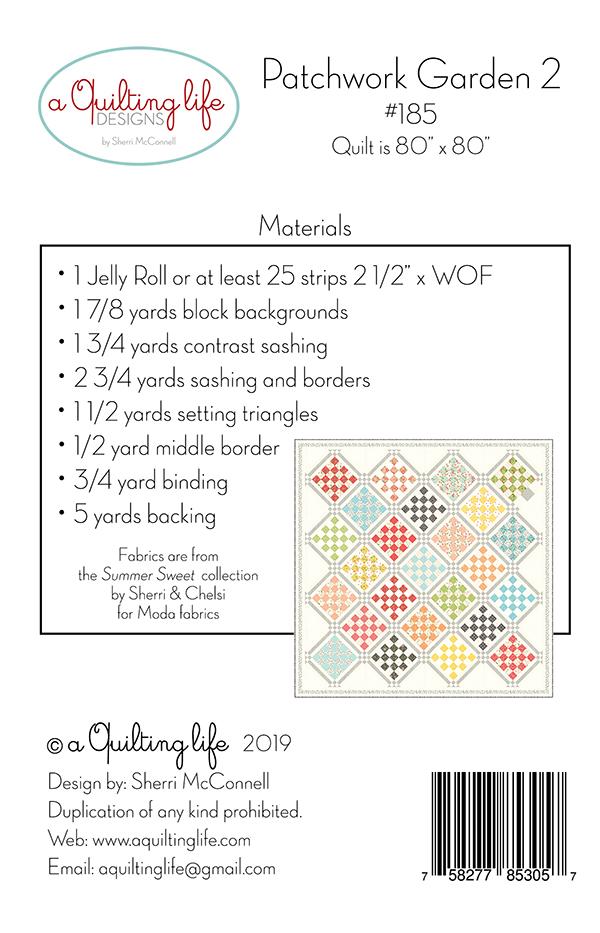 Patchwork Garden 2 - Quilt Pattern