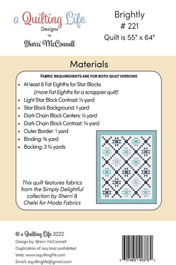 Brightly - Quilt Pattern