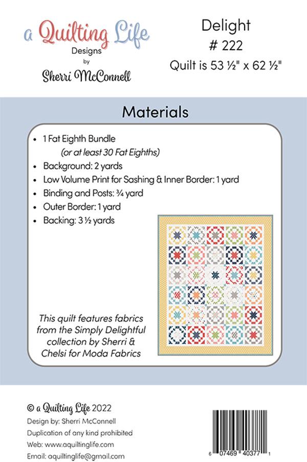 Delight - Quilt Pattern