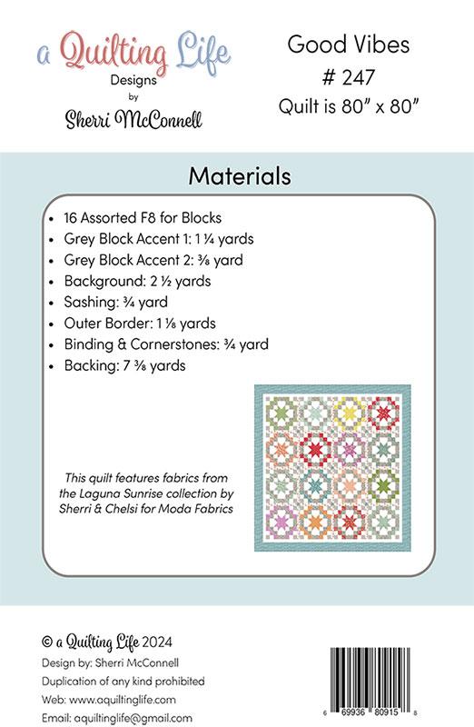 Good Vibes - Quilt Pattern