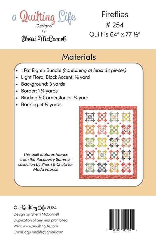 Fireflies - Quilt Pattern