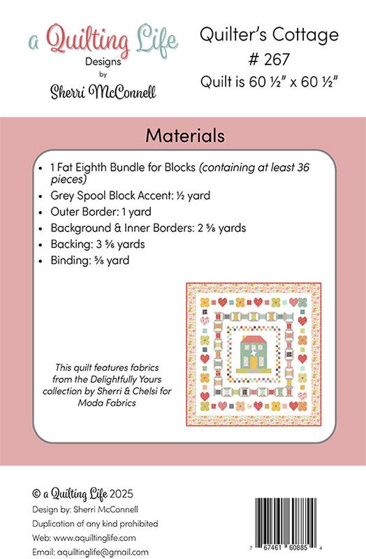 Quilter's Cottage - Quilt Pattern