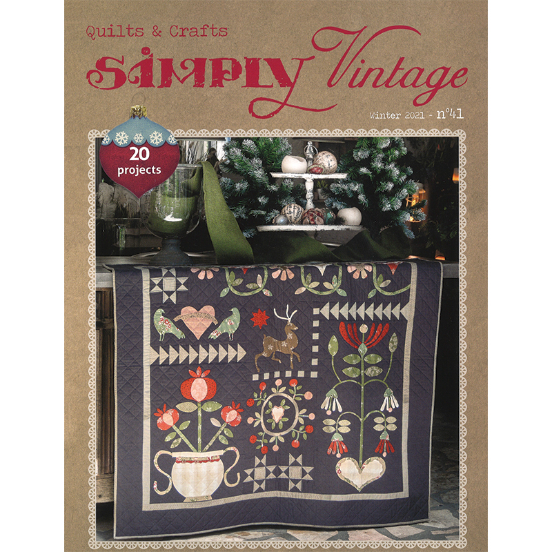 Simply Vintage #41 - Quilt Pattern