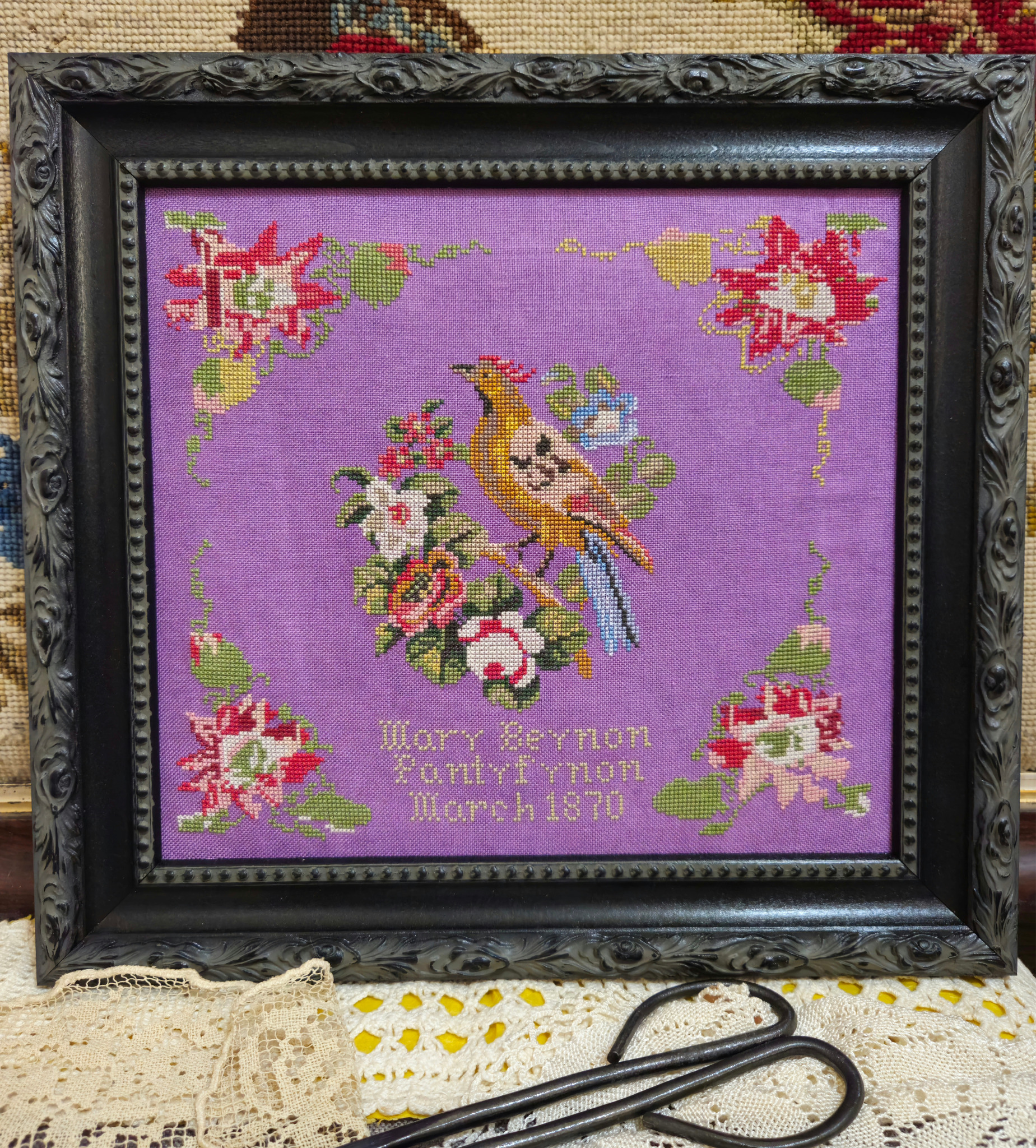 Mary Beynon 1870 - Cross Stitch Pattern