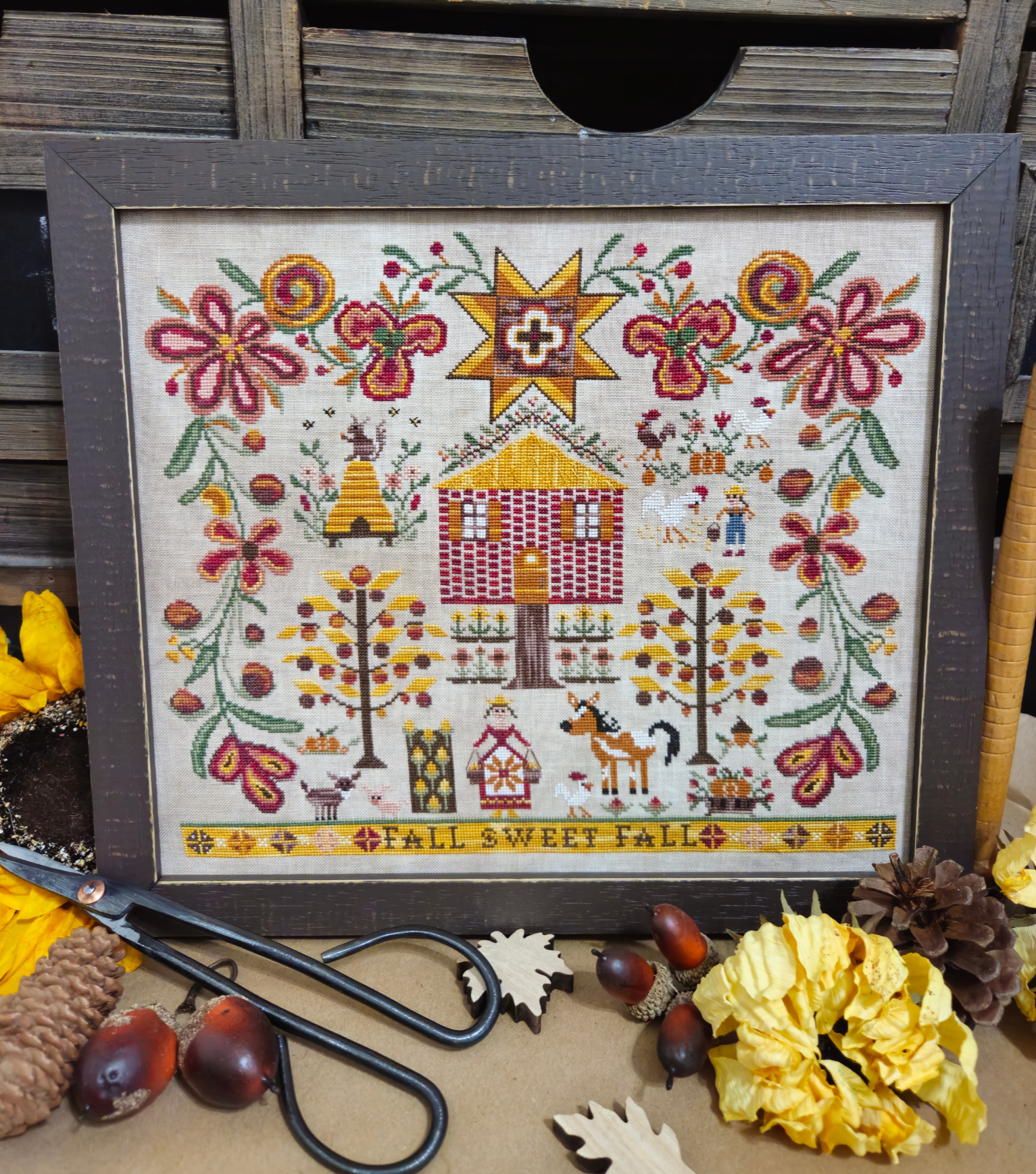 Fall Sweet Fall - Cross Stitch Pattern