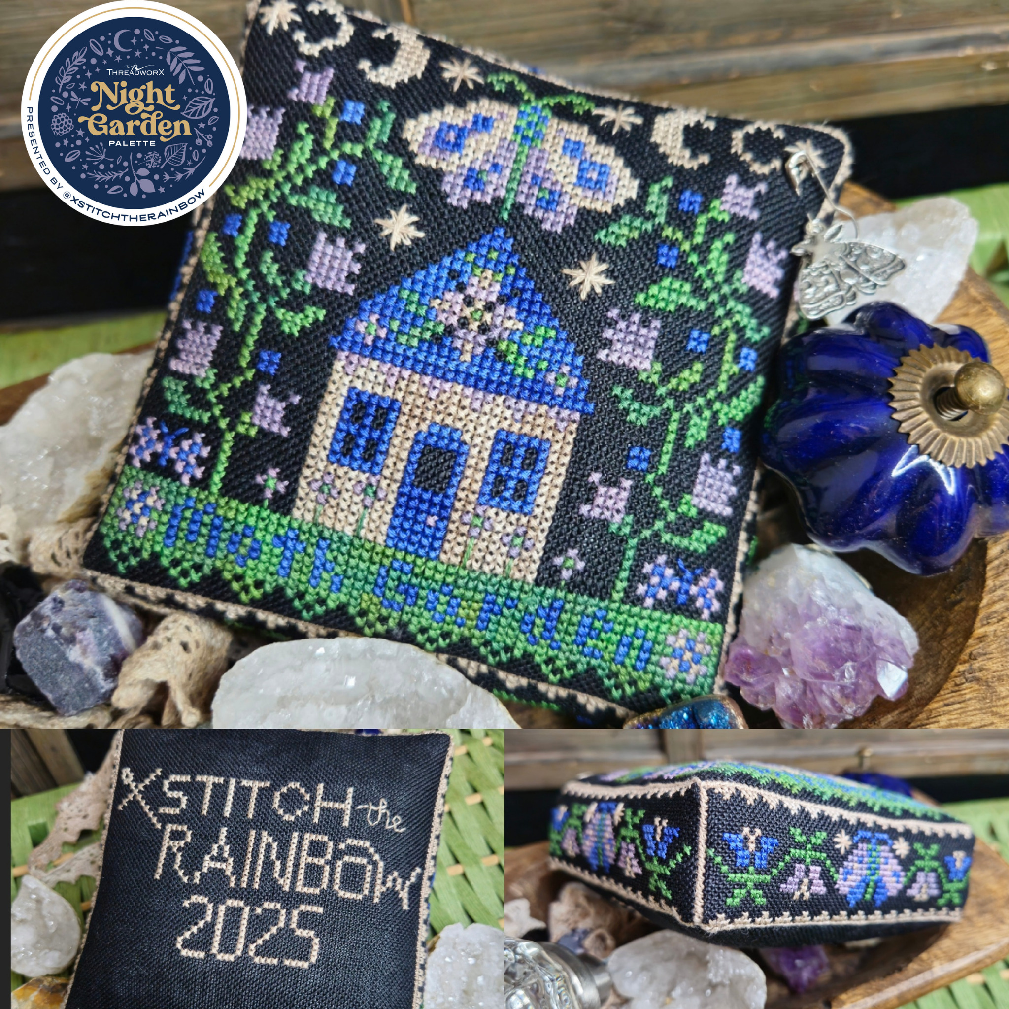 Moonlit Cottage - Cross Stitch Pattern