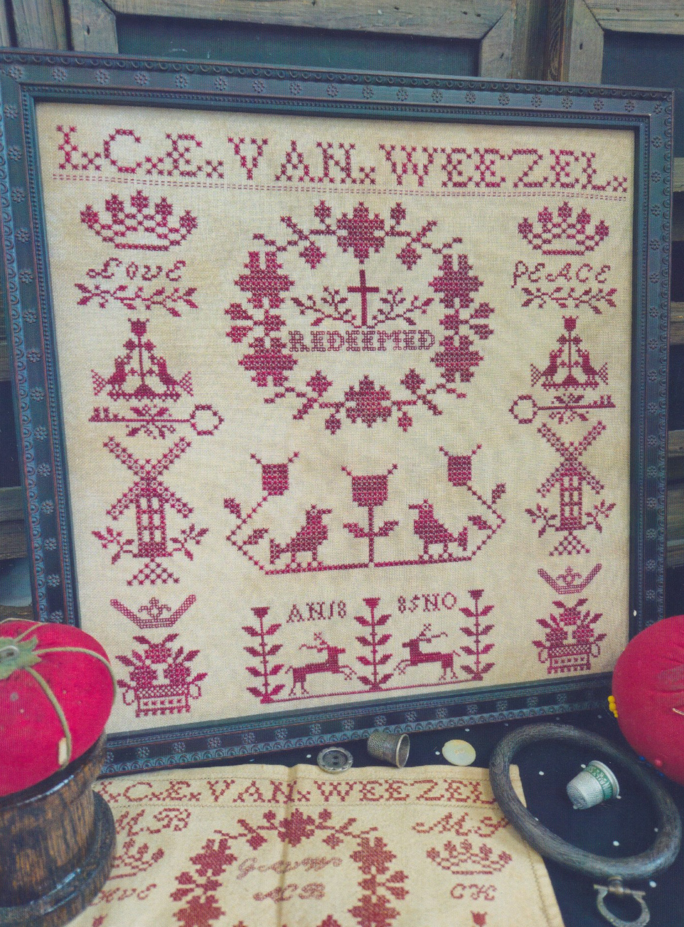 I.C.E. Van Weezel 1885 - Cross Stitch Pattern