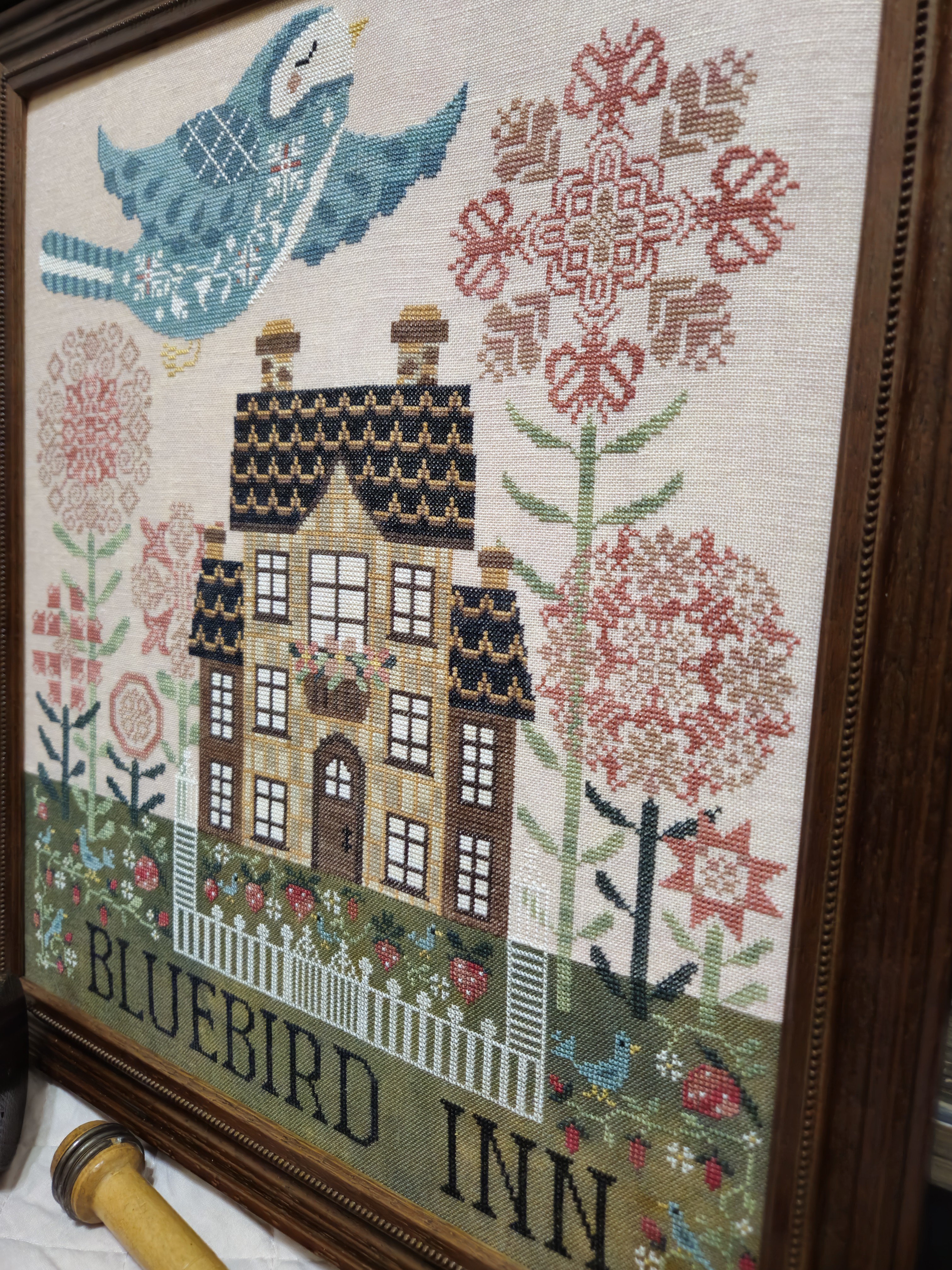 Bluebird Inn - Cross Stitch Pattern