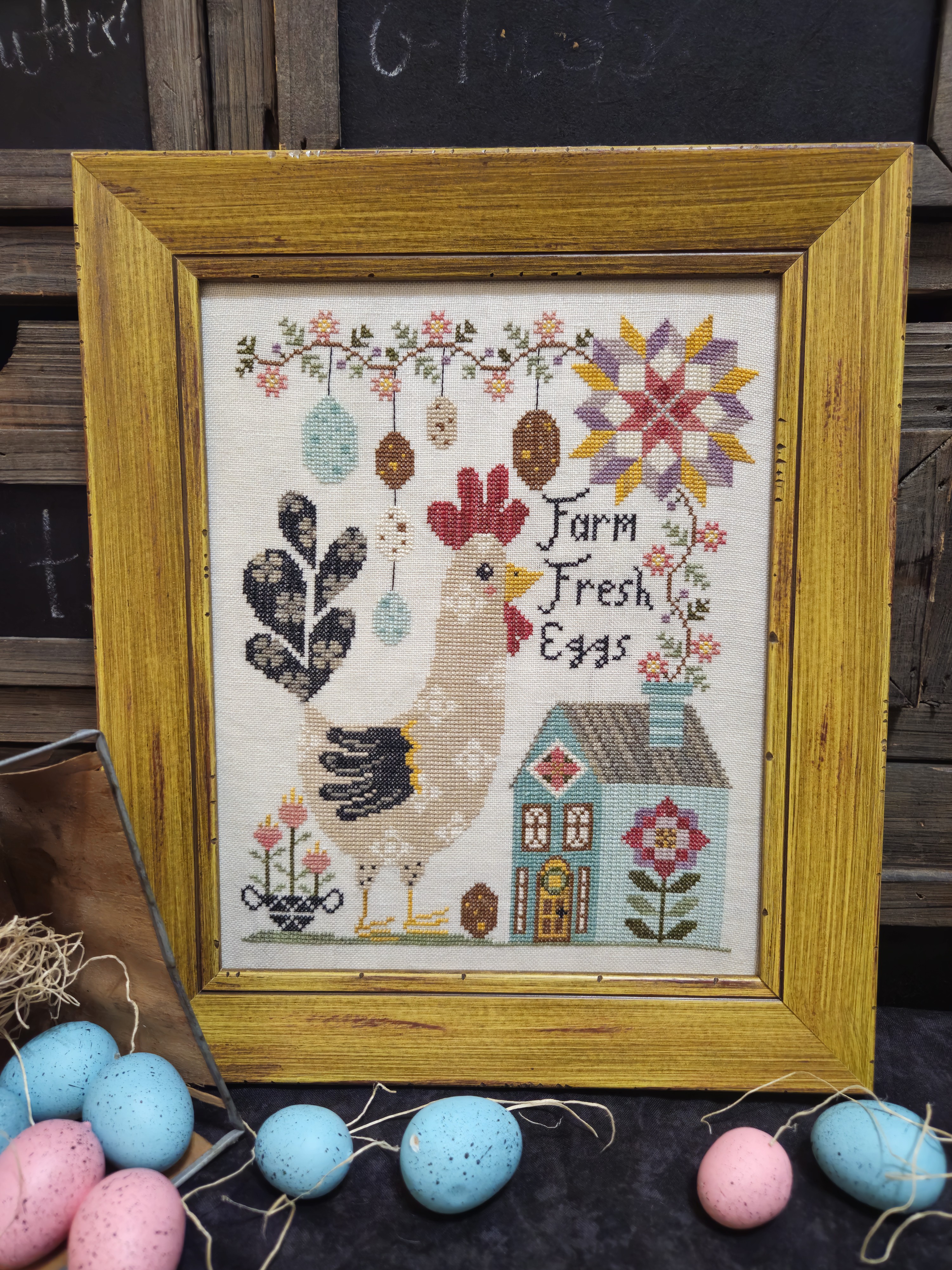 Rudy Rooster - Cross Stitch Pattern