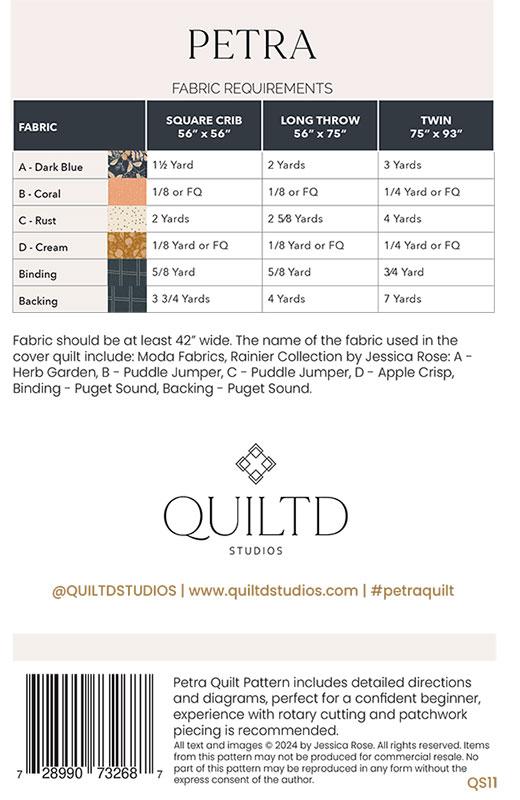 Petra - Quilt Pattern