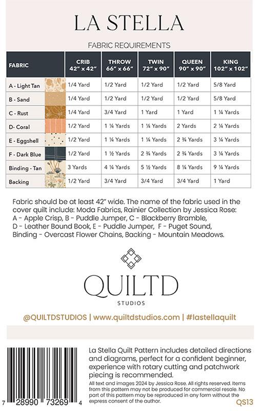 La Stella - Quilt Pattern