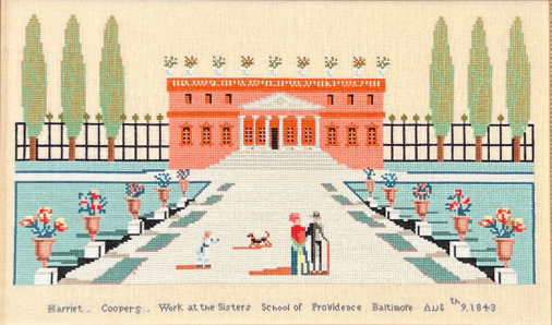 Harriet Cooper 1843 - Cross Stitch Pattern