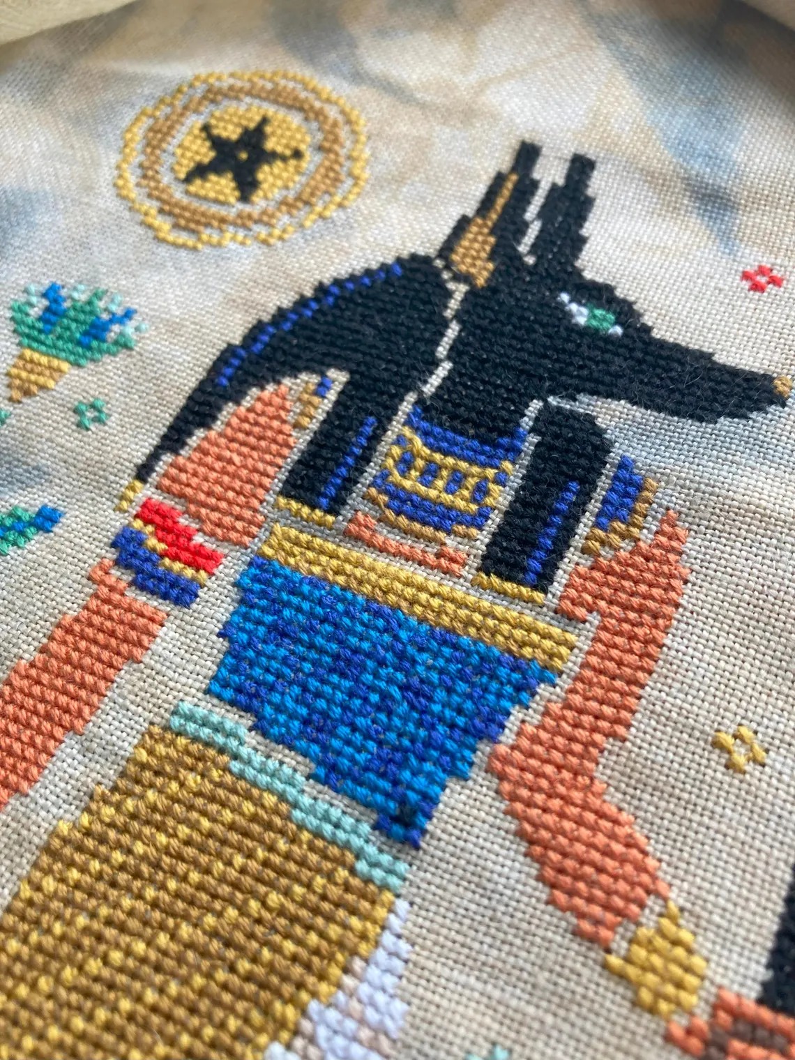 Anubis - Cross Stitch Pattern