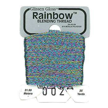 White Flame Rainbow Blending Thread