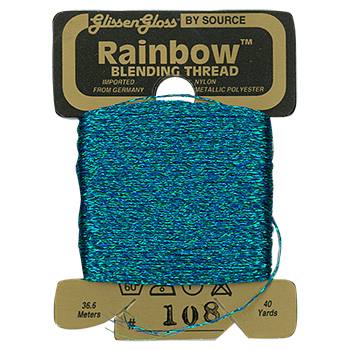 Blue Green Rainbow Blending Thread