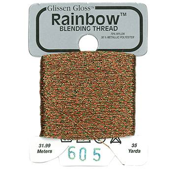 Brick Red Rainbow Blending Thread