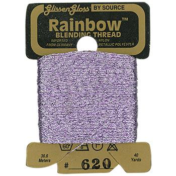 Grey Pink Rainbow Blending Thread