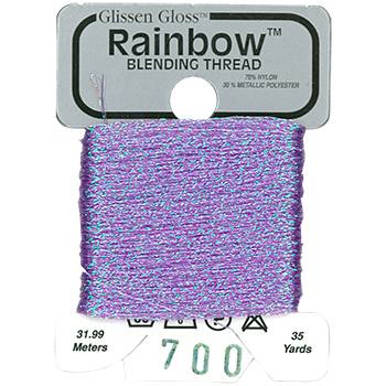 Iridescent Violet Rainbow Blending Thread