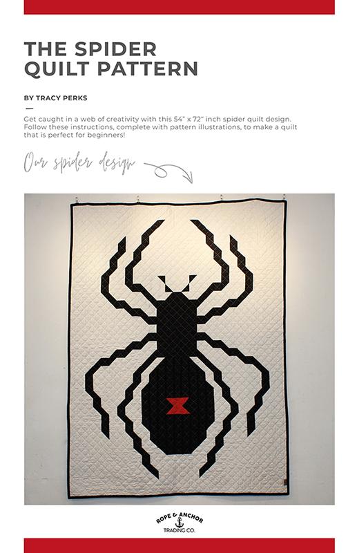 Spider Quilt - Halloween Quilt Pattern