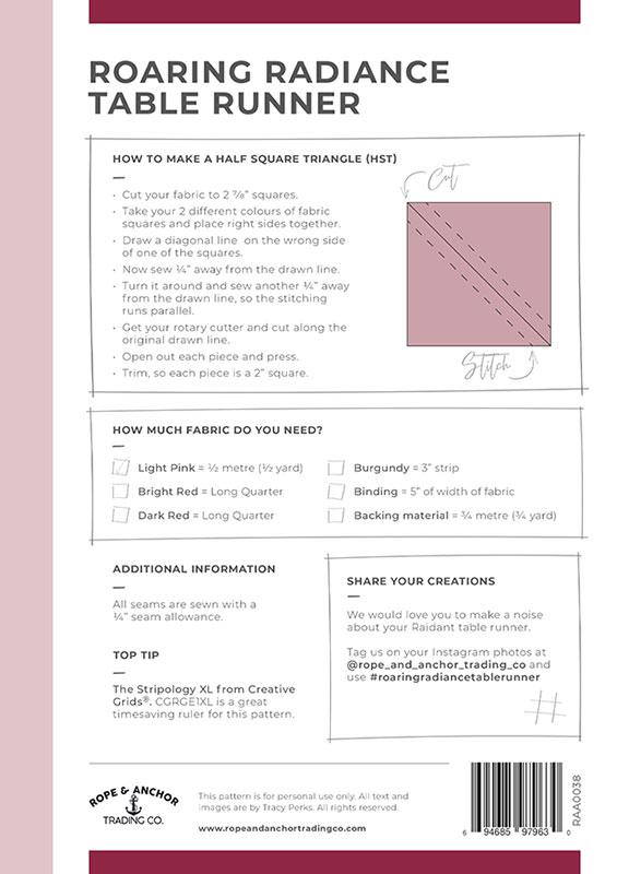 Roaring Radiance - Quilt Pattern