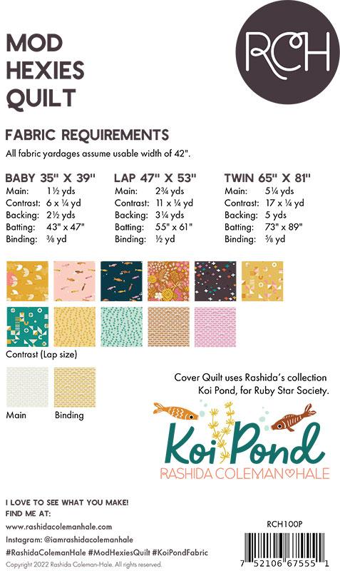 Mod Hexies Quilt - Quilt Pattern