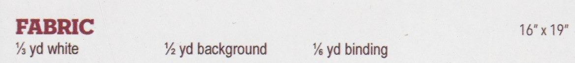 Lil' Sweater Weather - Quilt Pattern