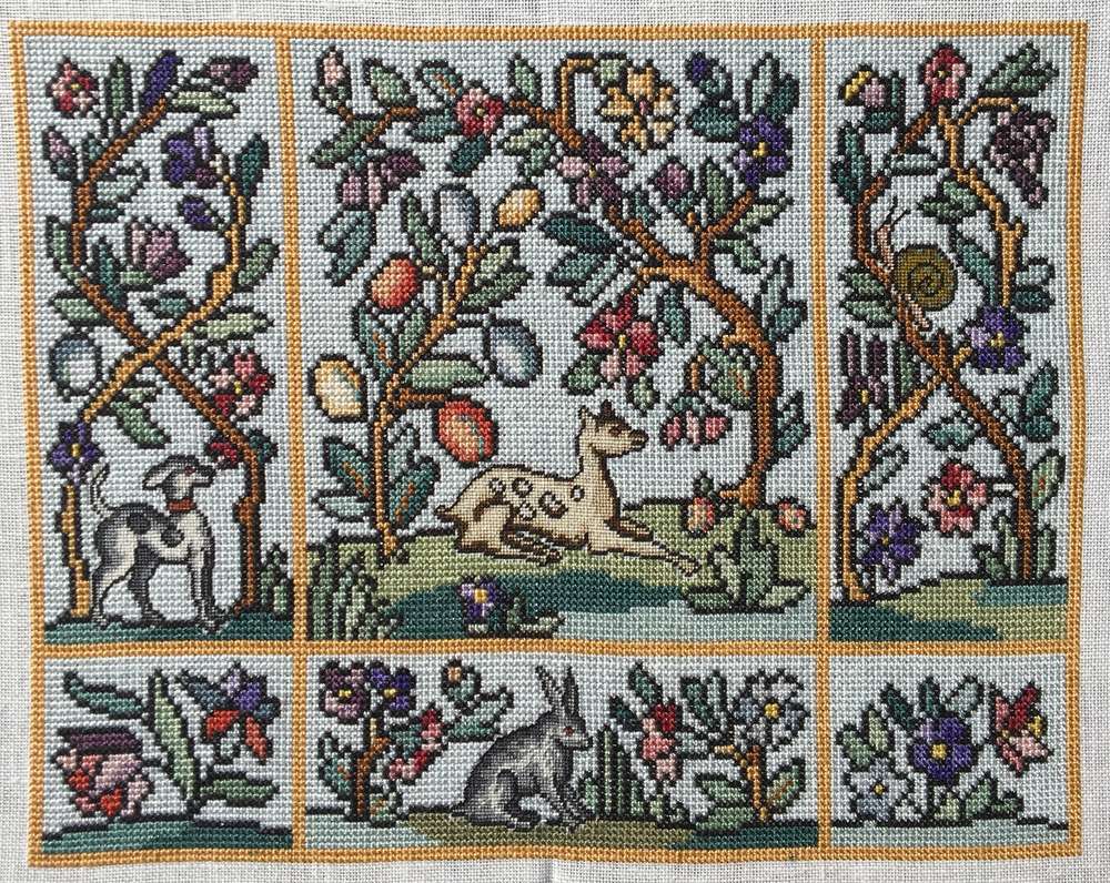 Jardin d'Eden - Cross Stitch Pattern