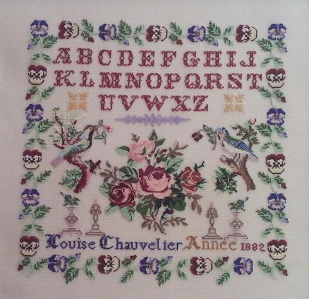 Louise Chauvelier 1882 - Cross Stitch Pattern