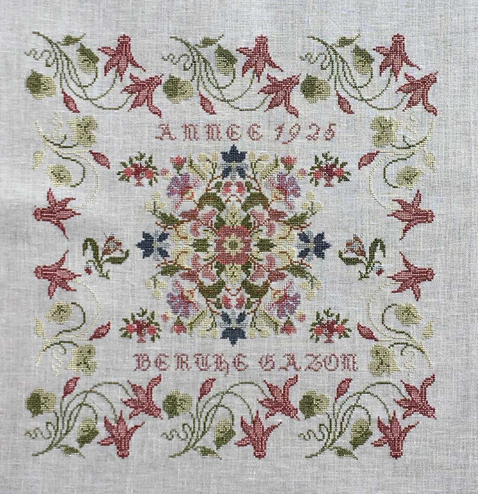 Berthe Gazon 1925 - Cross Stitch Pattern
