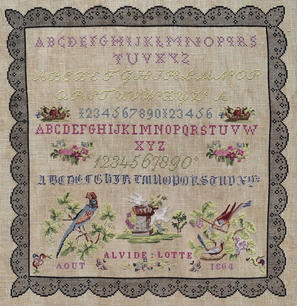 Alvide Lotte 1864 - Cross Stitch Pattern