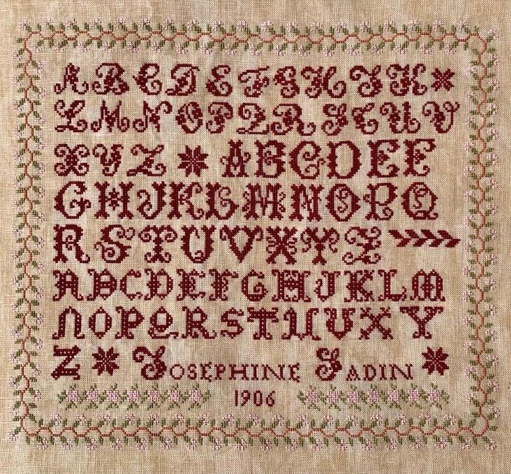 Josephine Sadin 1906 - French Petites Rouges