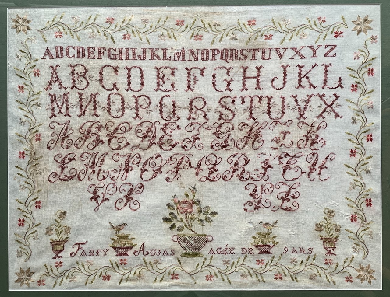 Fanny Aujas 1906 - Cross Stitch Pattern