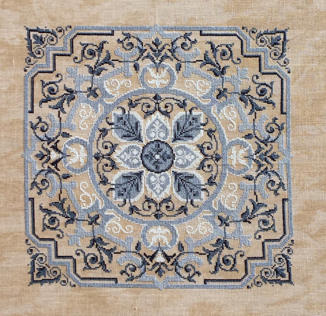 Entrelacs Bleus - Cross Stitch Pattern