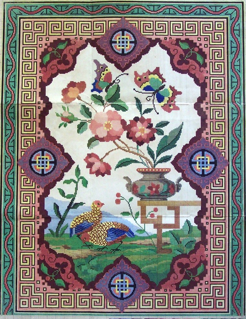 Chinoiserie 1855 - Cross Stitch Pattern