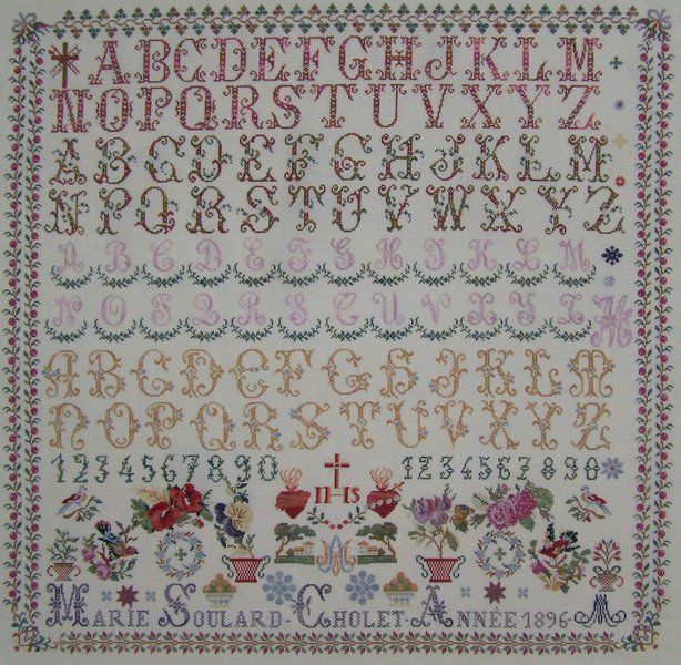 Marie Soulard 1896 - Cross Stitch Pattern
