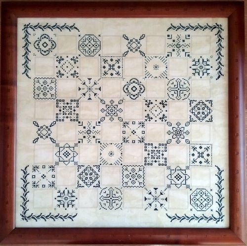 Echiquier Moderne - Cross Stitch Pattern