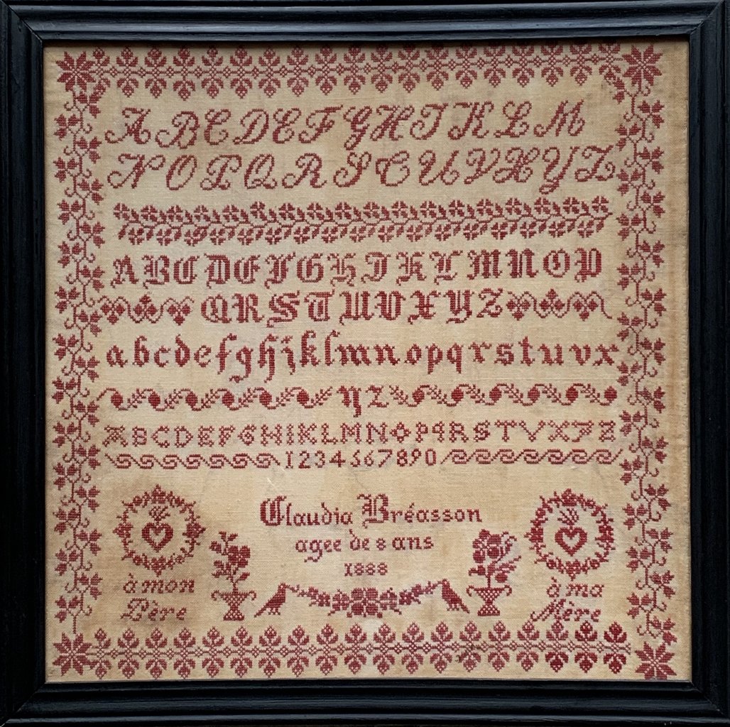 Claudia Breasson 1888 - Cross Stitch Pattern