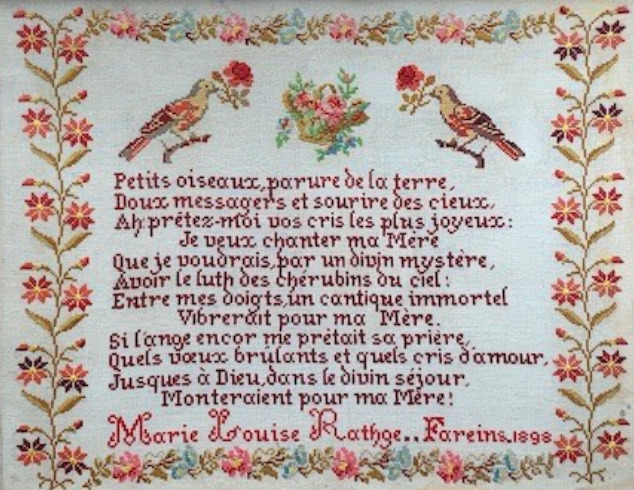 Marie Louise Rathge 1898 - Cross Stitch Pattern
