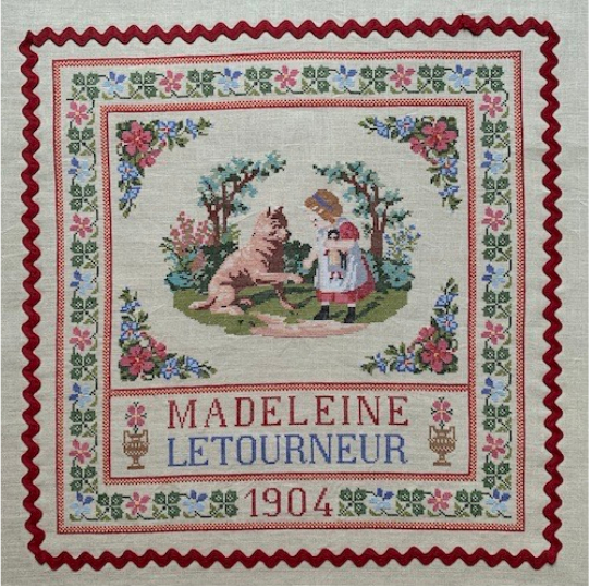 Madeleine Letourneur 1904 - Cross Stitch Pattern